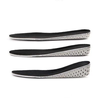 2cm Shoe Insoles for Height Increase, Black, 2cm