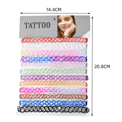 12-Piece Necklace Set Multicolor Kemu |Fashion Home Kitchen Beauty