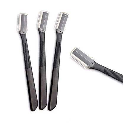 12 pcs Eyebrow Knives, Black