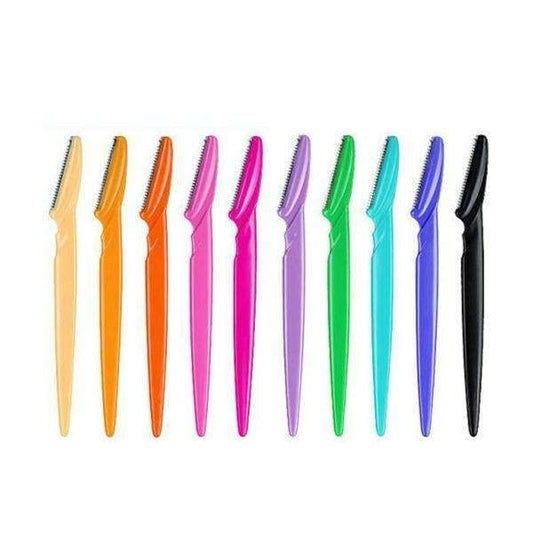6-pack MultiColor Eyebrow Beard Knife Trimmer, 1.2mm
