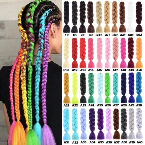 Black Giant Gradient Reggae Braids