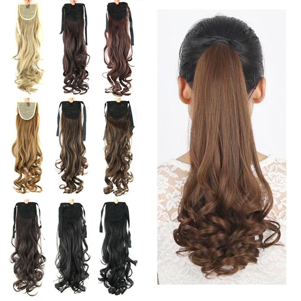 Ponytail hair extension 9, multiple colors