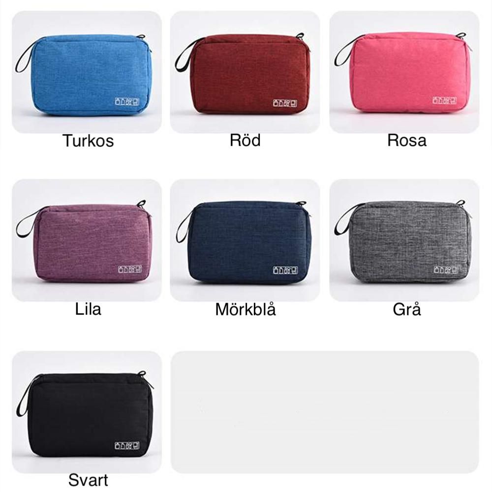 Hanging Toiletry Bag Travel Spacious, Turquoise