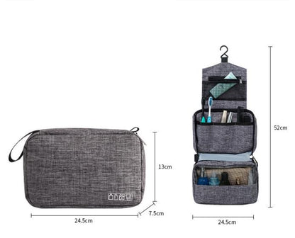 Hanging Toiletry Bag Travel Spacious, Turquoise