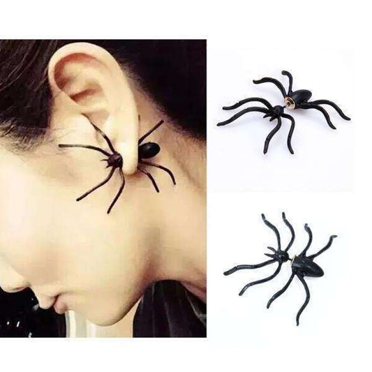 Black Spider Halloween Earrings, 2 Pieces Kemu |Fashion Home Kitchen Beauty