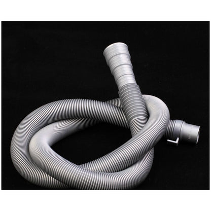 Washing Machine Drain Hose Corrugated Plastic Extension Tube Grey, 2M