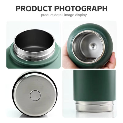 Pawstock 3-in-1 Insulated Dog Water Bottle with Dual Bowls – 1L Stainless Steel Travel Bottle-Aqua Kemu |Fashion Home Kitchen Beauty