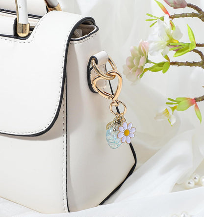 Strawberry Purse Charm, 4 Pcs Strawberry Keychain Charm for Girls Handbag (4 Colors, 2.83 Inch) Kemu |Fashion Home Kitchen Beauty