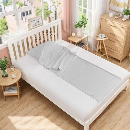 Sleeping Bag Liner Adult Sleep Sack Lightweight Portable Travel Sheets for Hotel Double Sleeping Bag Liners for Camping Backpacking Hotels Kemu |Fashion Home Kitchen Beauty