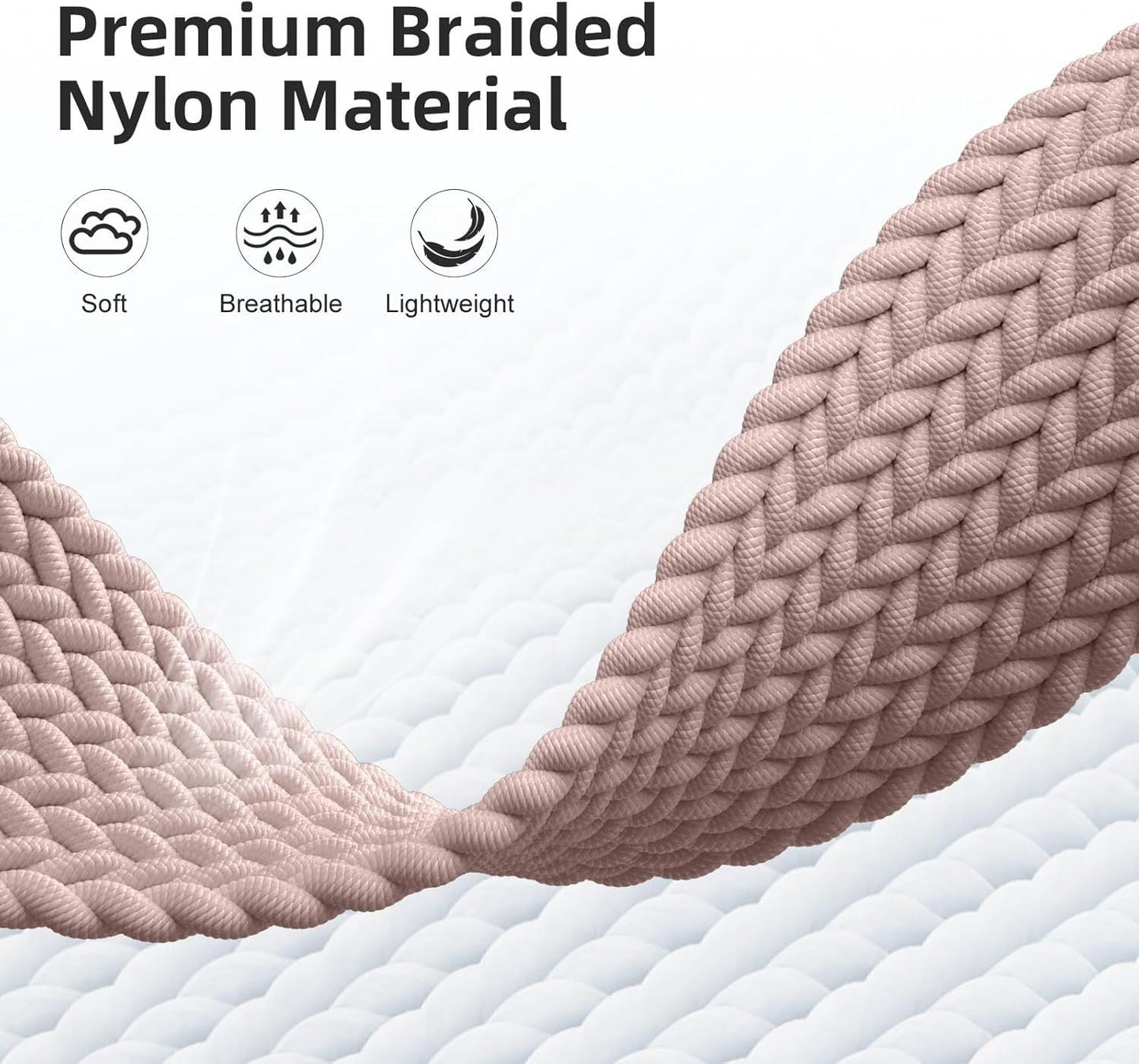 18mm 20mm 22mm Braided Band Compatible with Garmin Vivoactive 5/Vivoactive 6/4/3 Watch Bands, Parachute Buckle Nylon Elastic Sport Strap for Garmin Venu 3 2/3S 2S/Forerunner 165/55/245 Women Men Kemu |Fashion Home Kitchen Beauty