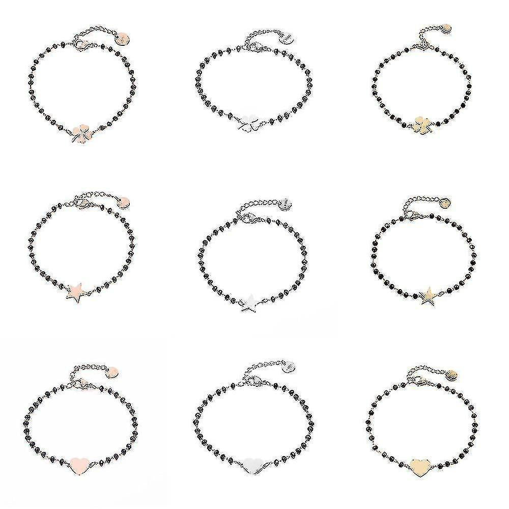 Crystal Beads Chain Bracelet(steel-star) Kemu |Fashion Home Kitchen Beauty