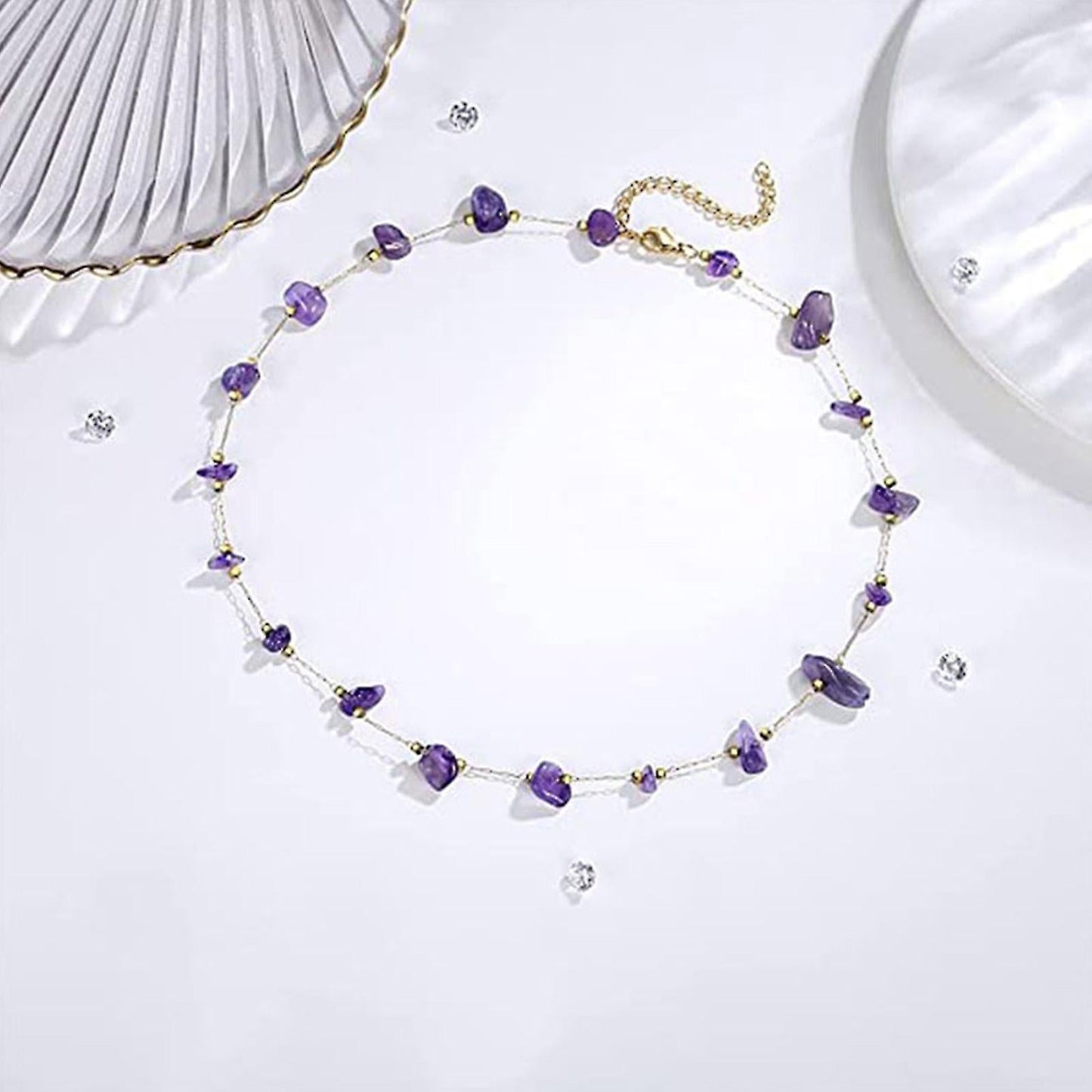 Red/purple Crystal Bracelet Bring Luck Prosperity Bracelet Agate Bracelet Gift Purple Kemu |Fashion Home Kitchen Beauty
