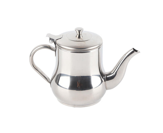 Stainless Steel Tea Pot with Filter, Rust-Proof, Durable Oil Strainer Pot for Hotels & Homes, 500ml, Natural Color Kemu |Fashion Home Kitchen Beauty