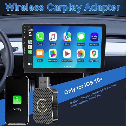 Wireless CarPlay Adapter, Convert Wired CarPlay to Wireless Plug & Play Dongle Kemu |Fashion Home Kitchen Beauty