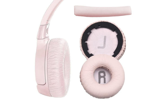 Ear Pads Cushion Cover Replacement Headband Replaceable Foam Headphone Cover for JBL Tune600BT T660NC T670NC Wireless Headphone Ear Pads Headphone Ear Pad Repair Parts -Pink Kemu |Fashion Home Kitchen Beauty