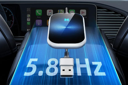 2 in-1 Wireless Adapter Bluetooth Car Play Dongle Wireless CarPlay and Android Auto Adapter for iPhone Kemu |Fashion Home Kitchen Beauty