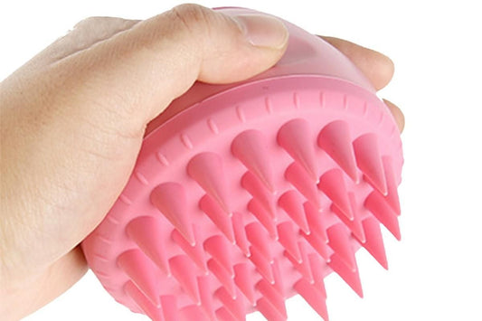 Hair Scalp Massager Shampoo Brush -Pink
