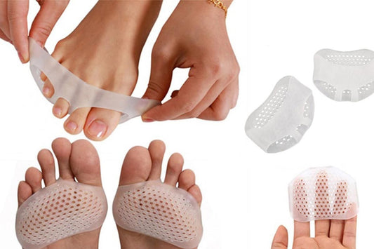 Foot Pad Cushions Gel Foot Cushion Metatarsal Pads Forefoot Pad(2Pairs)