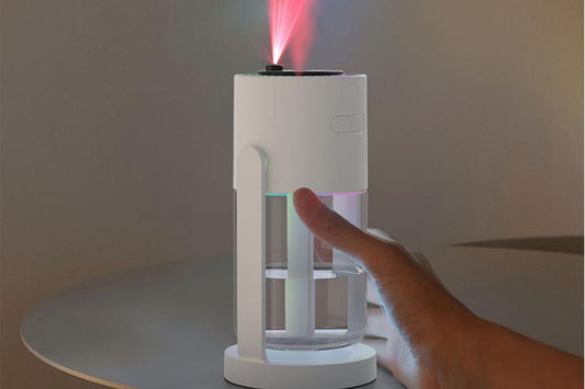 Humidifiers Star Projector with Timer Colorful Lighting Design for Adults Bedroom Decoration - White Kemu |Fashion Home Kitchen Beauty