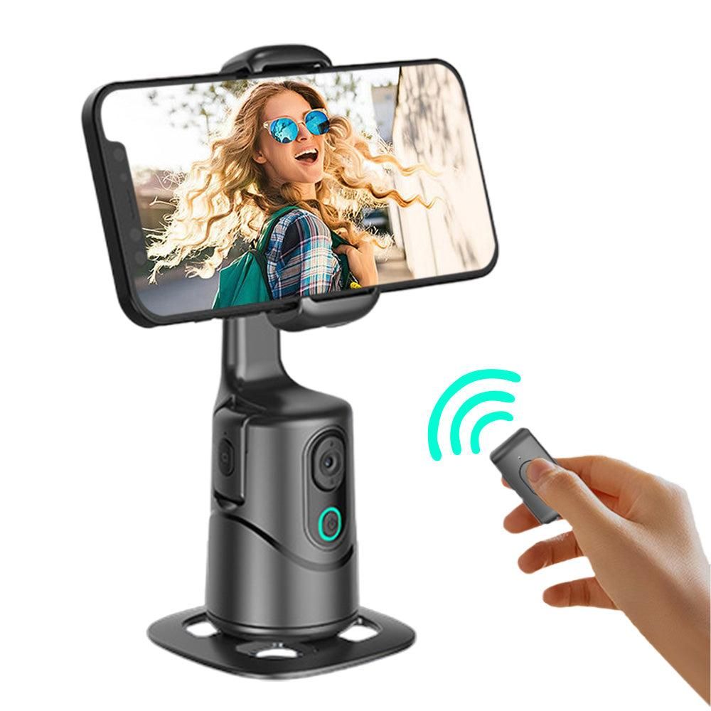 Auto Face Tracking Tripod 360° Rotating Auto Tracking Phone Stand with Remote Gesture Control for TikTok Kemu |Fashion Home Kitchen Beauty