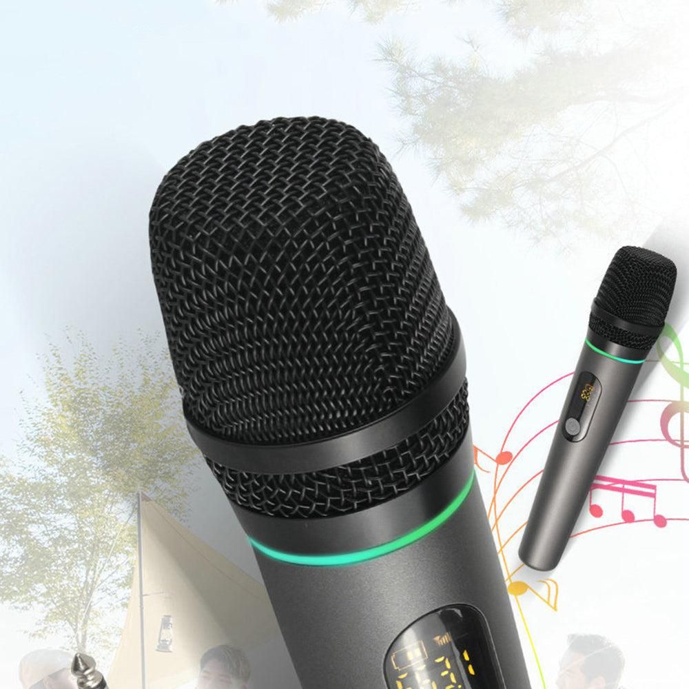 Dual Wireless Rechargeable Microphone Set with Display for Karaoke Weddings DJs Speech & Classroom Use Kemu |Fashion Home Kitchen Beauty