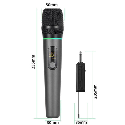 Dual Wireless Rechargeable Microphone Set with Display for Karaoke Weddings DJs Speech & Classroom Use Kemu |Fashion Home Kitchen Beauty