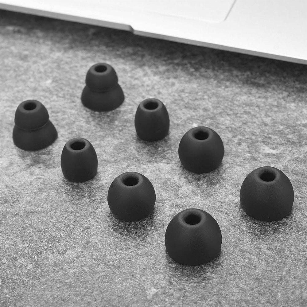 16Pcs Silicone Earbud Tips Compatible with Beats Powerbeats Pro Beats Flex and Beats X Black Kemu |Fashion Home Kitchen Beauty