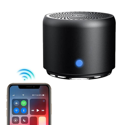 Portable Wireless Mini Bluetooth Speaker Mic Bathroom Shower Speaker Grey - Kemu |Fashion Home Kitchen Beauty
