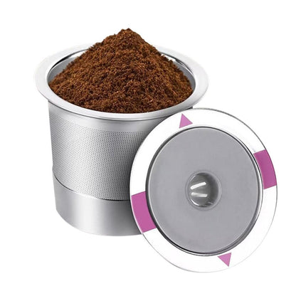 2 PCS Stainless Steel Coffee Filter Pods Compatible with Keurig 1.0/2.0 Kemu |Fashion Home Kitchen Beauty