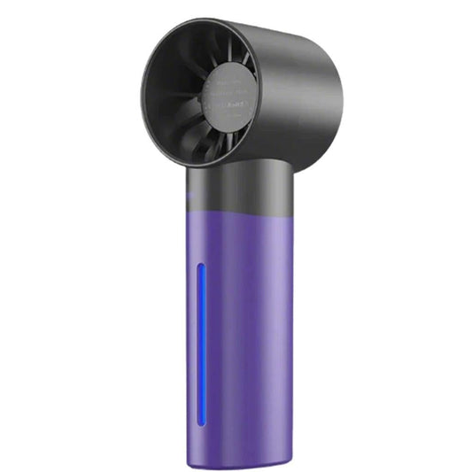 Portable High-Speed USB Mist Fan - Rechargeable Cooling Fan for Travel Office & Home Purple Kemu |Fashion Home Kitchen Beauty