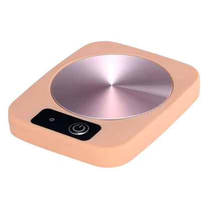 Electric Coffee Mug Warmer Milk Food Hot Plate Cup Warmer for Home Office Pink Kemu |Fashion Home Kitchen Beauty