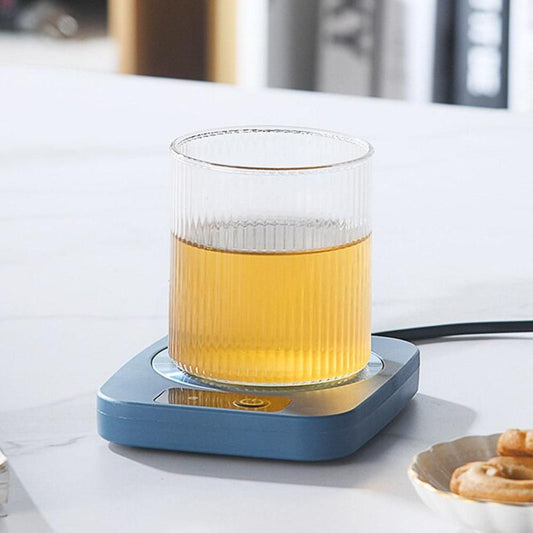 Electric Coffee Mug Warmer Milk Food Hot Plate Cup Warmer for Home Office Blue Kemu |Fashion Home Kitchen Beauty