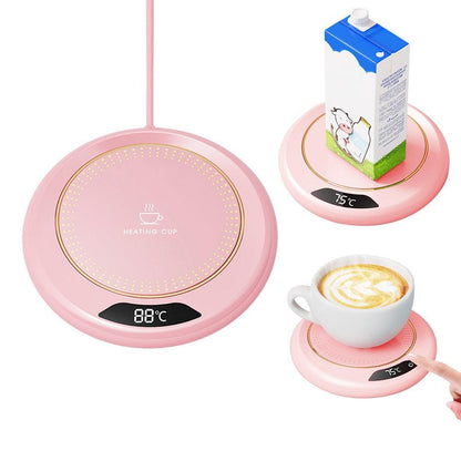 Electric Coffee Mug Warmer Milk Food Hot Plate Cup Warmer for Home Office Blue - Kemu |Fashion Home Kitchen Beauty