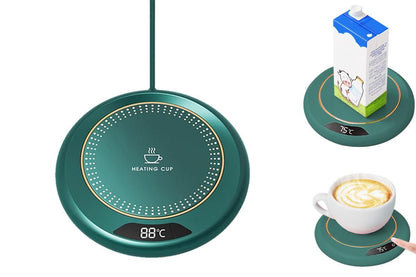 Electric Coffee Mug Warmer Milk Food Hot Plate Cup Warmer for Home Office Green Kemu |Fashion Home Kitchen Beauty