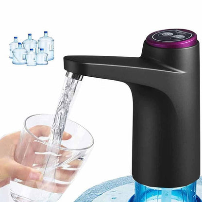 Electric Water Dispenser Pump Automatic Water Bottle Pump for Universal Bottle Black Kemu |Fashion Home Kitchen Beauty