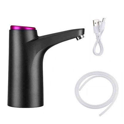 Electric Water Dispenser Pump Automatic Water Bottle Pump for Universal Bottle Black Kemu |Fashion Home Kitchen Beauty