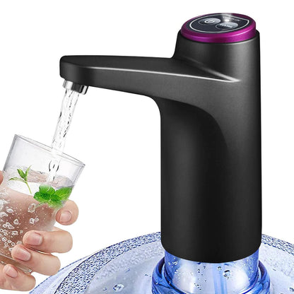 Electric Water Dispenser Pump Automatic Water Bottle Pump for Universal Bottle Black Kemu |Fashion Home Kitchen Beauty