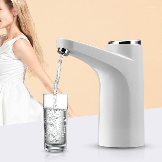 Electric Water Dispenser Pump Automatic Water Bottle Pump for Universal Bottle White Kemu |Fashion Home Kitchen Beauty