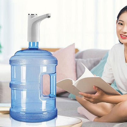 Electric Water Dispenser Pump Automatic Water Bottle Pump for Universal Bottle White Kemu |Fashion Home Kitchen Beauty