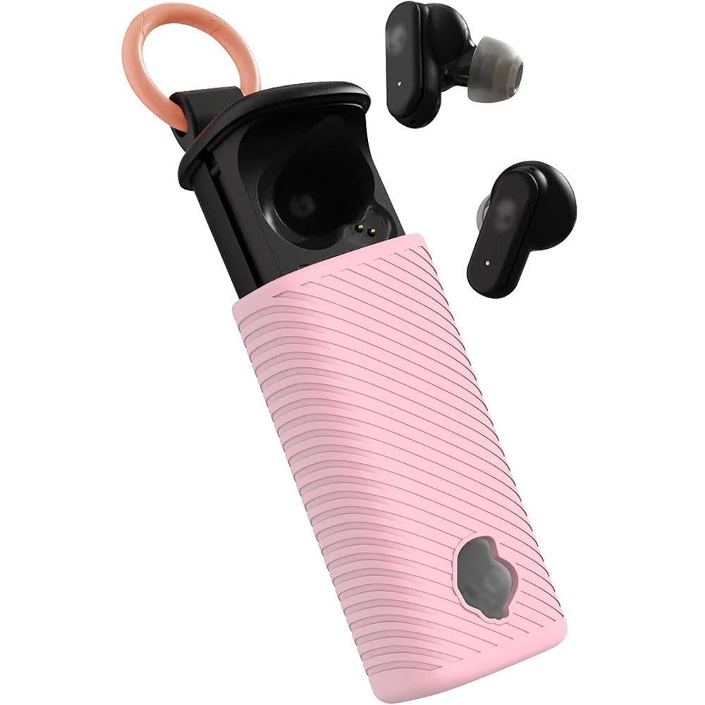 Soft Silicone Case for Skullcandy Dime Evo Wireless Earbuds Black