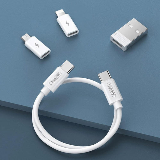 Mini Digital Gadgets Storage Box Universal Smart Data Cable Adapter Combination Set Box for Outdoor Travel White - Kemu |Fashion Home Kitchen Beauty