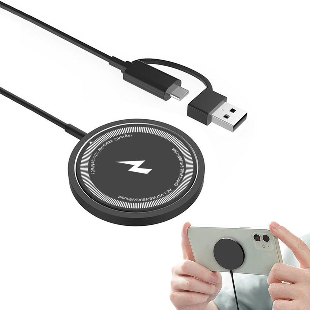 15W Fast Charger for iPhone 16 15 14 13 12 Series Wireless Charger for Wireless Charging Smart Phones White Kemu |Fashion Home Kitchen Beauty