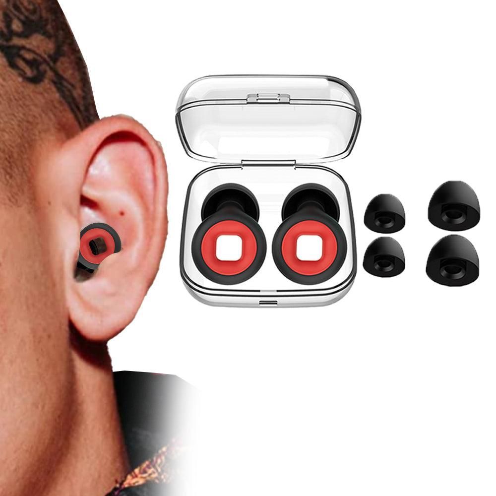 Reusable Hoop Noise Reduction Earplugs Blue