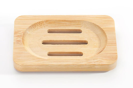 2PCS Wood Soap Dish Storage Soap Holder Soap Tray For Home Bathroom