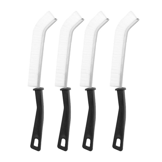 4Pcs Gap Cleaning Brush Crevice Cleaning Tool Multifunctional Brushes for Household Shutter Door Window Track -White