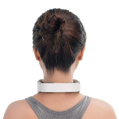 2pcs Neck Massager with Heat Portable Cordless 6 Modes 9 Levels Electric Neck Massage Tool