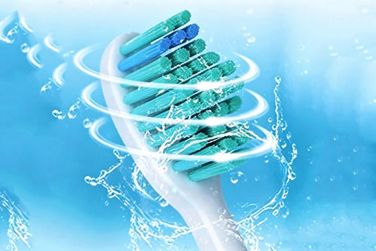 4Pcs Replacement Electric Toothbrush Heads Soft Bristle Compatible with Philips HX Series
