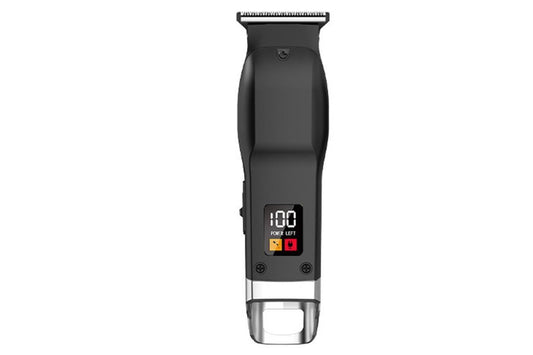 Rechargeable Men Hair Clipper Wet Dry Use for Home Dorm Barber Shop-Grey