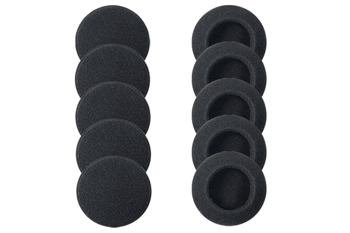 10 PCS Replacement Ear Pads Foam Cushion Covers for Headphones Ear Cushions - L