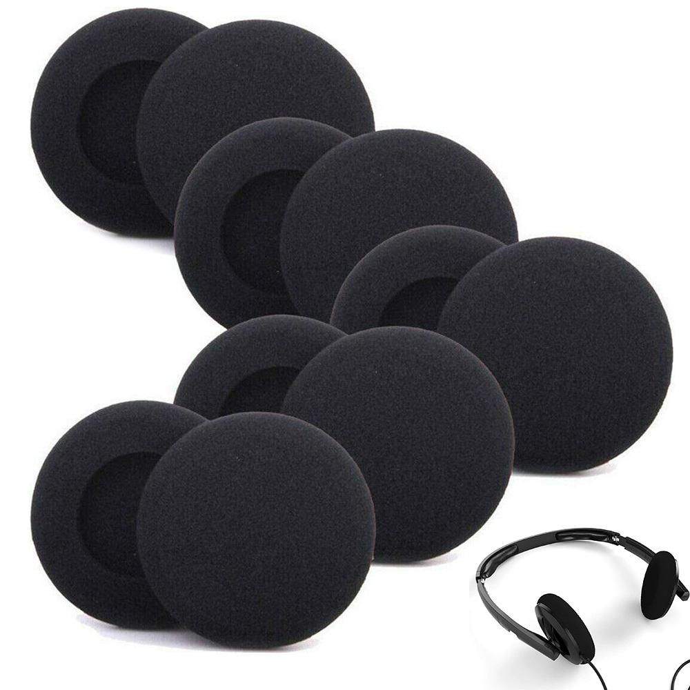 10 PCS Replacement Ear Pads Foam Cushion Covers for Headphones Ear Cushions - XL